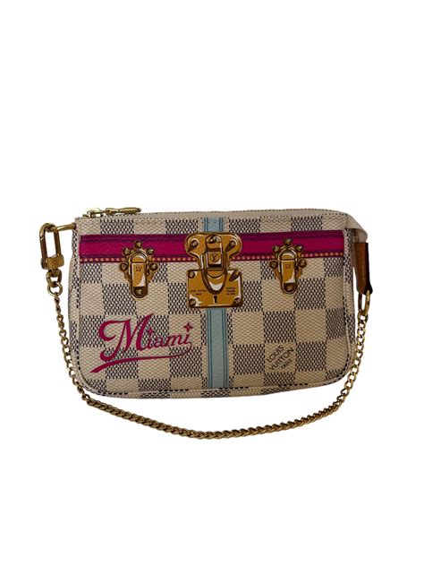 louis vuitton damier azur summer trunks miami mini pochette accessoires|Mini Pochette Accessoires Damier Ebene .